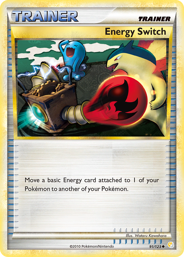 Energy Switch (91/123) [HeartGold & SoulSilver: Base Set] | The Time Vault CA