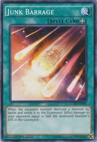 Junk Barrage [LC5D-EN044] Common | The Time Vault CA