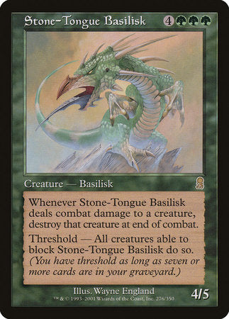 Stone-Tongue Basilisk [Odyssey] | The Time Vault CA