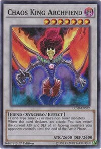 Chaos King Archfiend [LC5D-EN072] Super Rare | The Time Vault CA