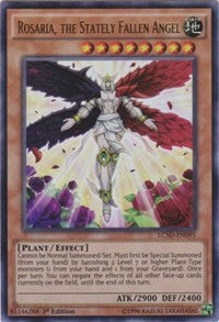 Rosaria, the Stately Fallen Angel [LC5D-EN095] Ultra Rare | The Time Vault CA