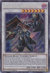 Blackwing Armor Master [LC5D-EN132] Secret Rare | The Time Vault CA