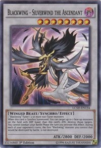 Blackwing - Silverwind the Ascendant [LC5D-EN134] Super Rare | The Time Vault CA