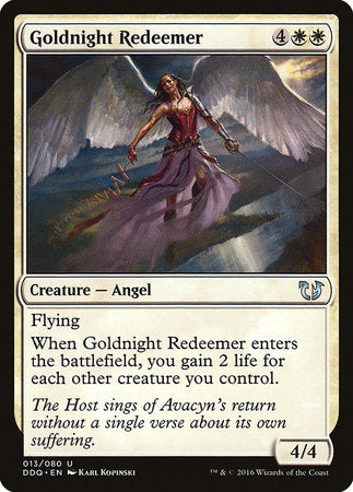 Goldnight Redeemer [Duel Decks: Blessed vs. Cursed] | The Time Vault CA