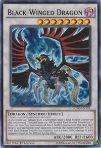 Black-Winged Dragon [LC5D-EN135] Common | The Time Vault CA