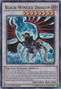 Black-Winged Dragon [LC5D-EN135] Ultra Rare | The Time Vault CA