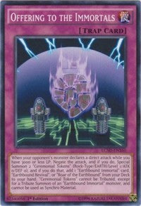 Offering to the Immortals [LC5D-EN160] Common | The Time Vault CA
