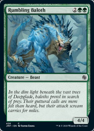 Rumbling Baloth [Jumpstart] | The Time Vault CA