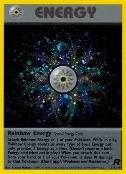 Rainbow Energy (17/82) [Team Rocket Unlimited] | The Time Vault CA