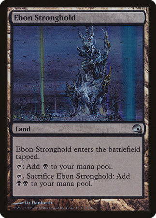 Ebon Stronghold [Premium Deck Series: Graveborn] | The Time Vault CA