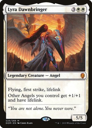 Lyra Dawnbringer [Dominaria] | The Time Vault CA