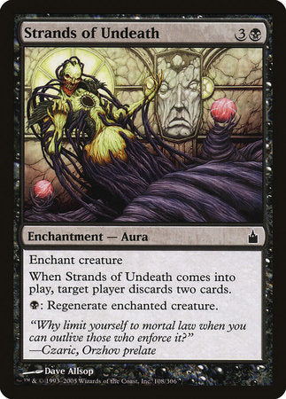 Strands of Undeath [Ravnica: City of Guilds] | The Time Vault CA