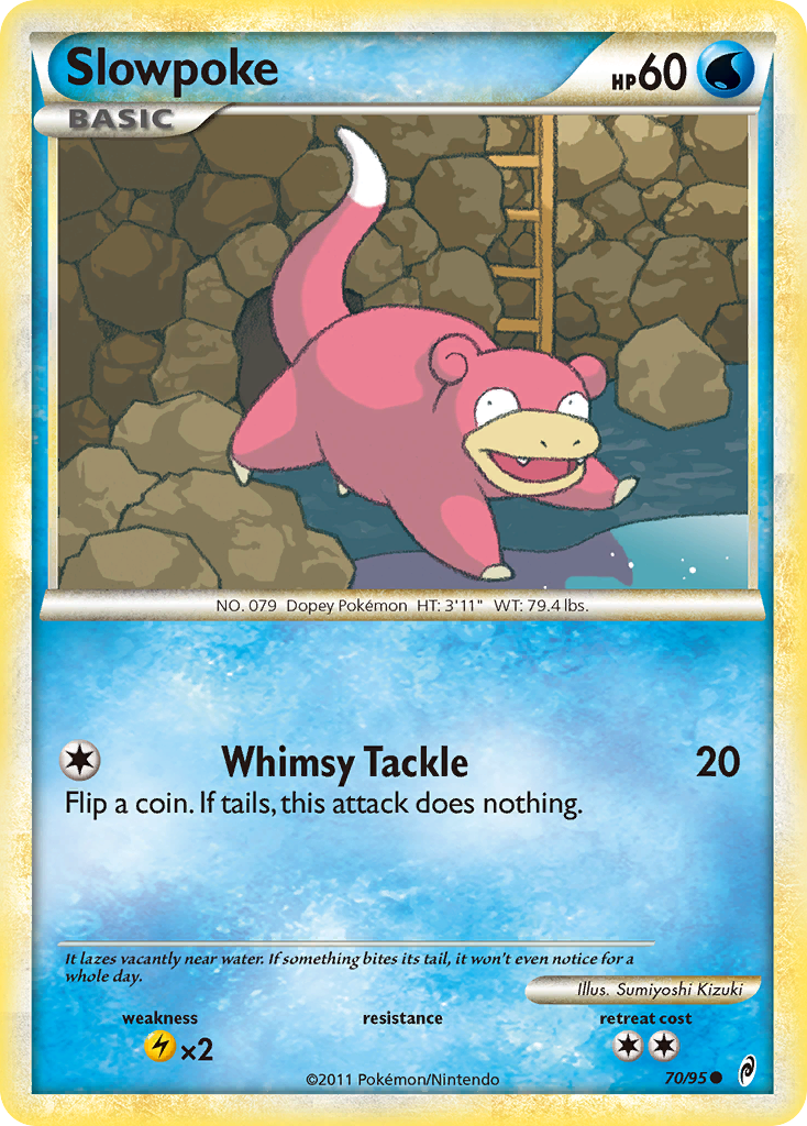 Slowpoke (70/95) [HeartGold & SoulSilver: Call of Legends] | The Time Vault CA