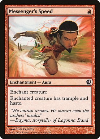 Messenger's Speed [Theros] | The Time Vault CA