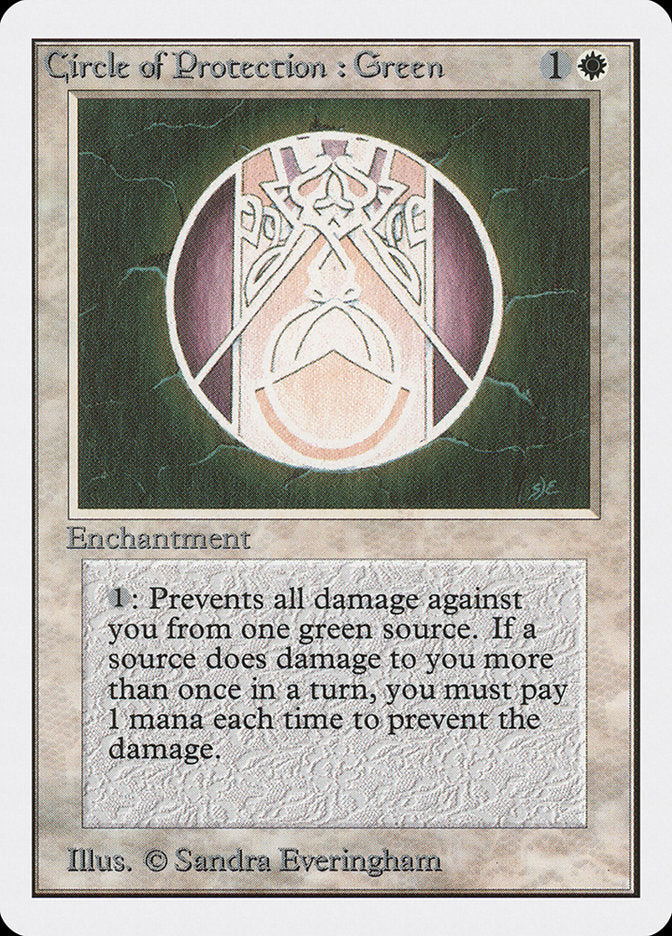 Circle of Protection: Green [Unlimited Edition] | The Time Vault CA