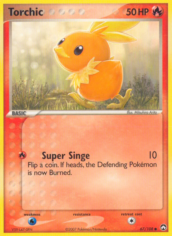 Torchic (67/108) [EX: Power Keepers] | The Time Vault CA