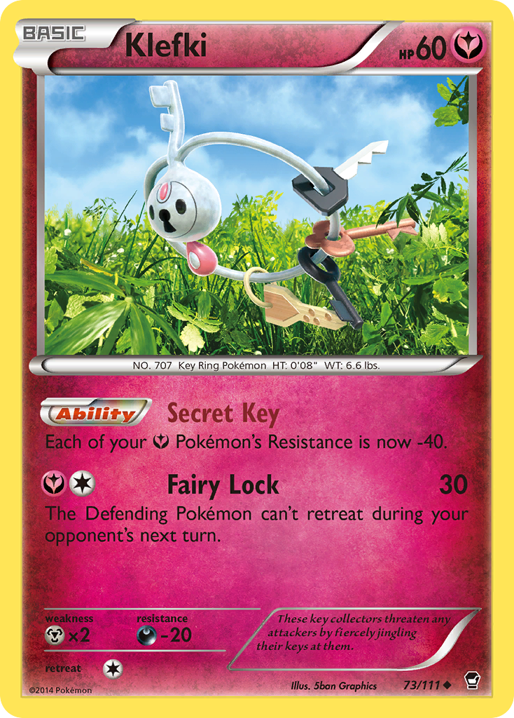 Klefki (73/111) [XY: Furious Fists] | The Time Vault CA