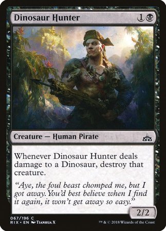 Dinosaur Hunter [Rivals of Ixalan] | The Time Vault CA