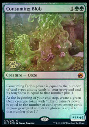 Consuming Blob [Innistrad: Midnight Hunt Prerelease Promos] | The Time Vault CA