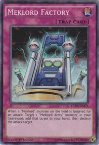 Meklord Factory [LC5D-EN176] Super Rare | The Time Vault CA