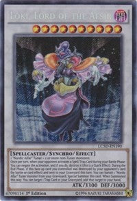 Loki, Lord of the Aesir [LC5D-EN190] Secret Rare | The Time Vault CA