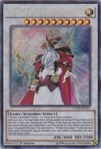 Odin, Father of the Aesir [LC5D-EN191] Secret Rare | The Time Vault CA