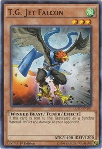 T.G. Jet Falcon [LC5D-EN207] Common | The Time Vault CA