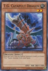T.G. Catapult Dragon [LC5D-EN208] Common | The Time Vault CA