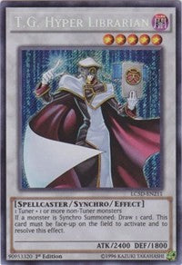 T.G. Hyper Librarian [LC5D-EN211] Secret Rare | The Time Vault CA