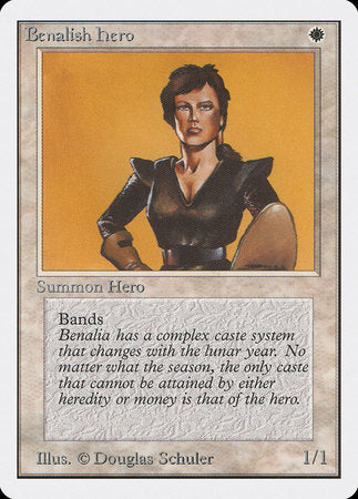 Benalish Hero [Unlimited Edition] | The Time Vault CA