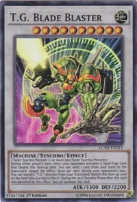 T.G. Blade Blaster [LC5D-EN215] Super Rare | The Time Vault CA