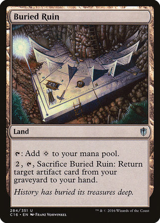 Buried Ruin [Commander 2016] | The Time Vault CA