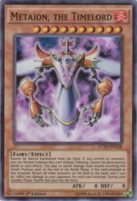 Metaion, the Timelord [LC5D-EN228] Super Rare | The Time Vault CA
