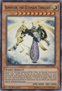 Sephylon, the Ultimate Timelord [LC5D-EN229] Super Rare | The Time Vault CA