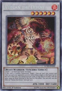 Vulcan the Divine [LC5D-EN249] Secret Rare | The Time Vault CA