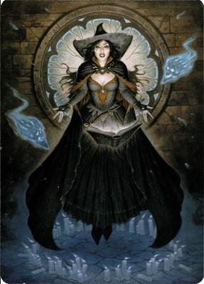 Tasha, the Witch Queen Art Card (76) [Commander Legends: Battle for Baldur's Gate Art Series] | The Time Vault CA