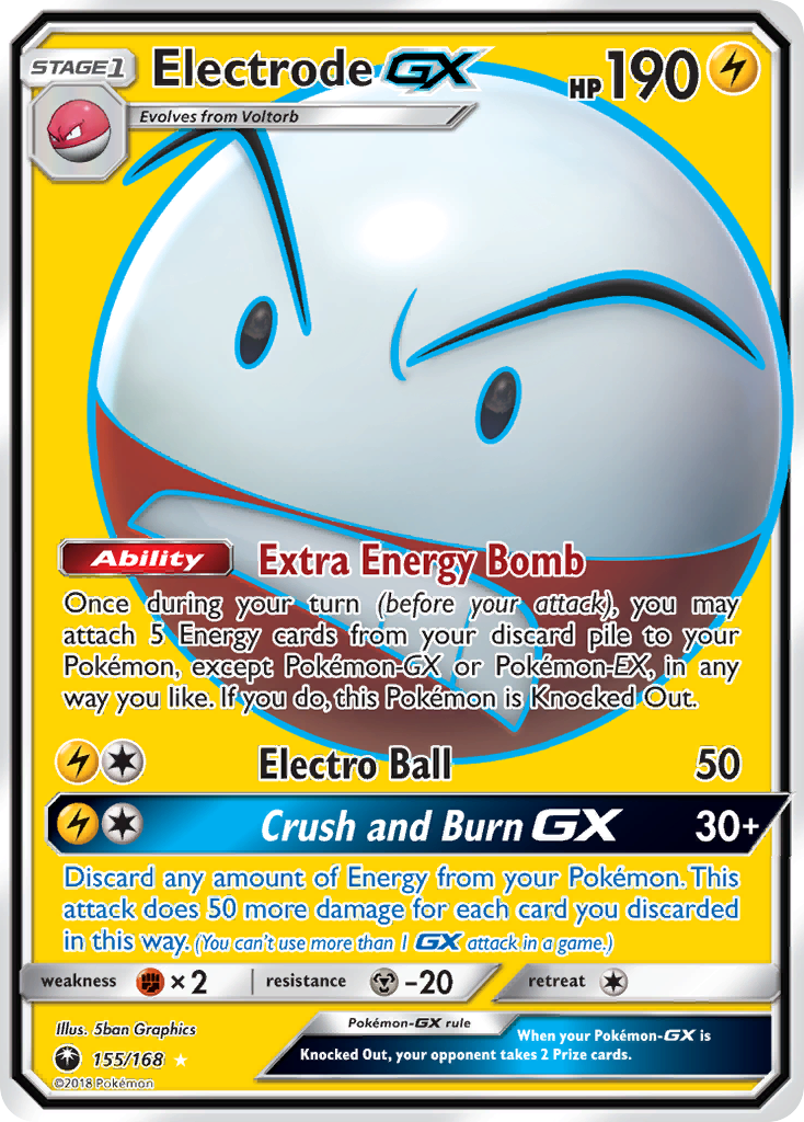 Electrode GX (155/168) [Sun & Moon: Celestial Storm] | The Time Vault CA