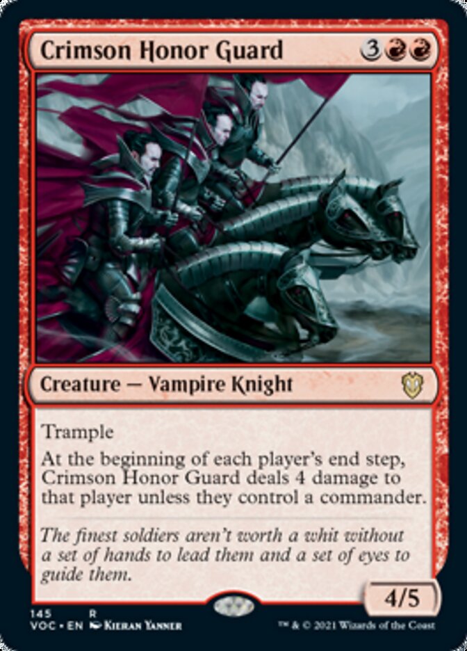 Crimson Honor Guard [Innistrad: Crimson Vow Commander] | The Time Vault CA