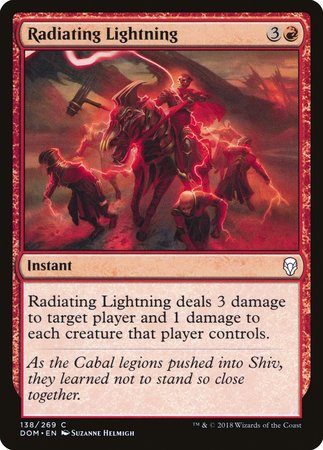 Radiating Lightning [Dominaria] | The Time Vault CA