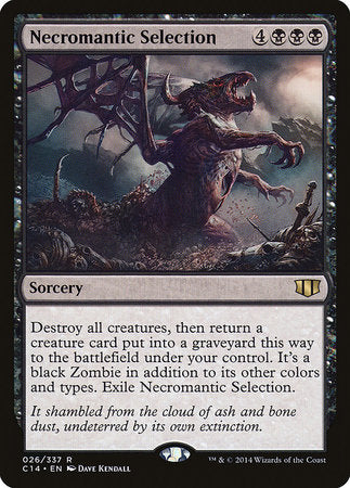 Necromantic Selection [Commander 2014] | The Time Vault CA