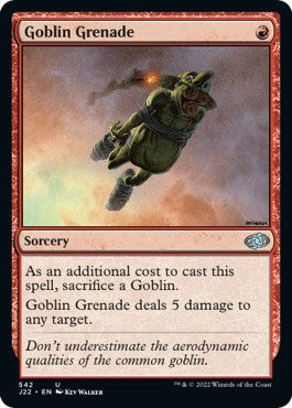 Goblin Grenade [Jumpstart 2022] | The Time Vault CA
