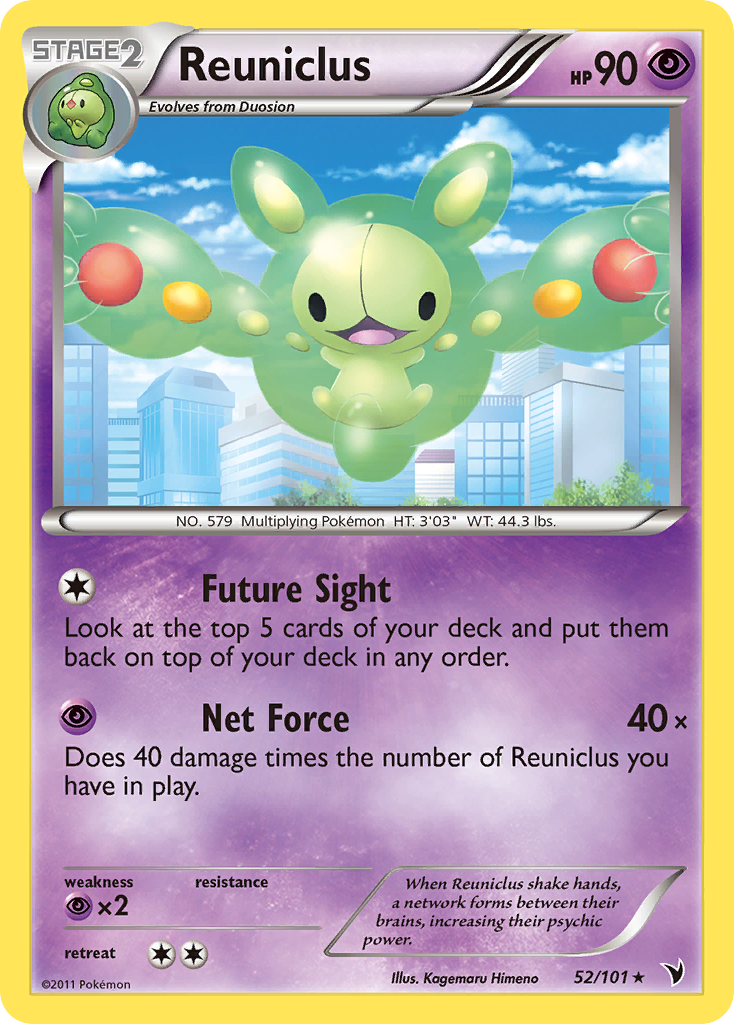 Reuniclus (52/101) [Black & White: Noble Victories] | The Time Vault CA