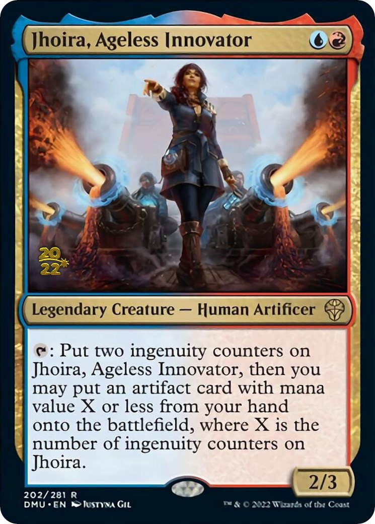 Jhoira, Ageless Innovator [Dominaria United Prerelease Promos] | The Time Vault CA