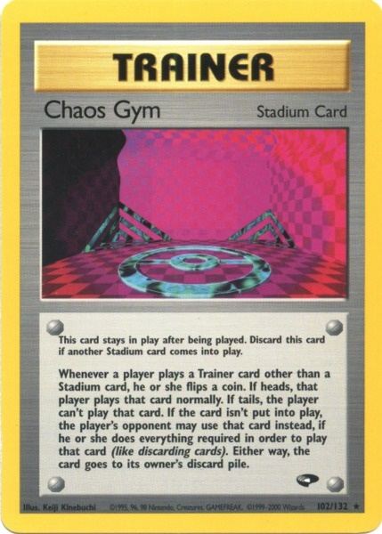 Chaos Gym (102/132) [Gym Challenge Unlimited] | The Time Vault CA