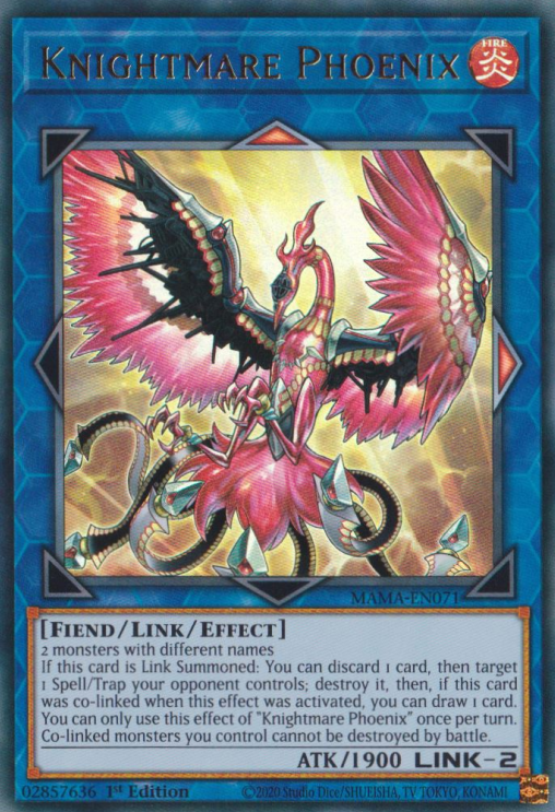 Knightmare Phoenix [MAMA-EN071] Ultra Rare | The Time Vault CA