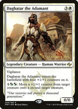 Daghatar the Adamant [Fate Reforged Promos] | The Time Vault CA