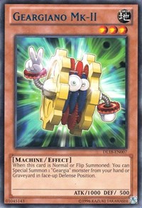 Geargiano Mk-II (Blue) [DL18-EN007] Rare | The Time Vault CA