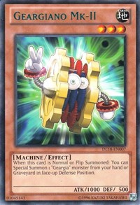 Geargiano Mk-II (Green) [DL18-EN007] Rare | The Time Vault CA