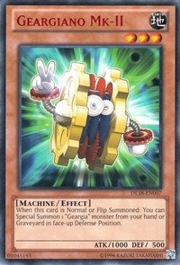 Geargiano Mk-II (Red) [DL18-EN007] Rare | The Time Vault CA