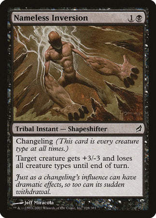 Nameless Inversion [Lorwyn] | The Time Vault CA